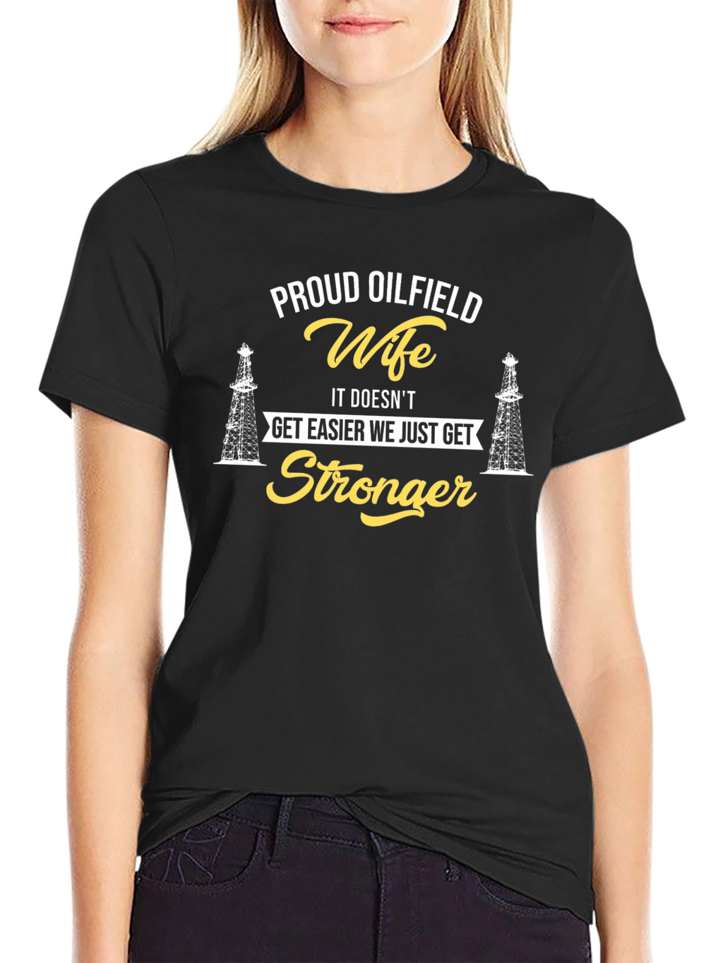 Proud Oilfield Wife Graphic Tee