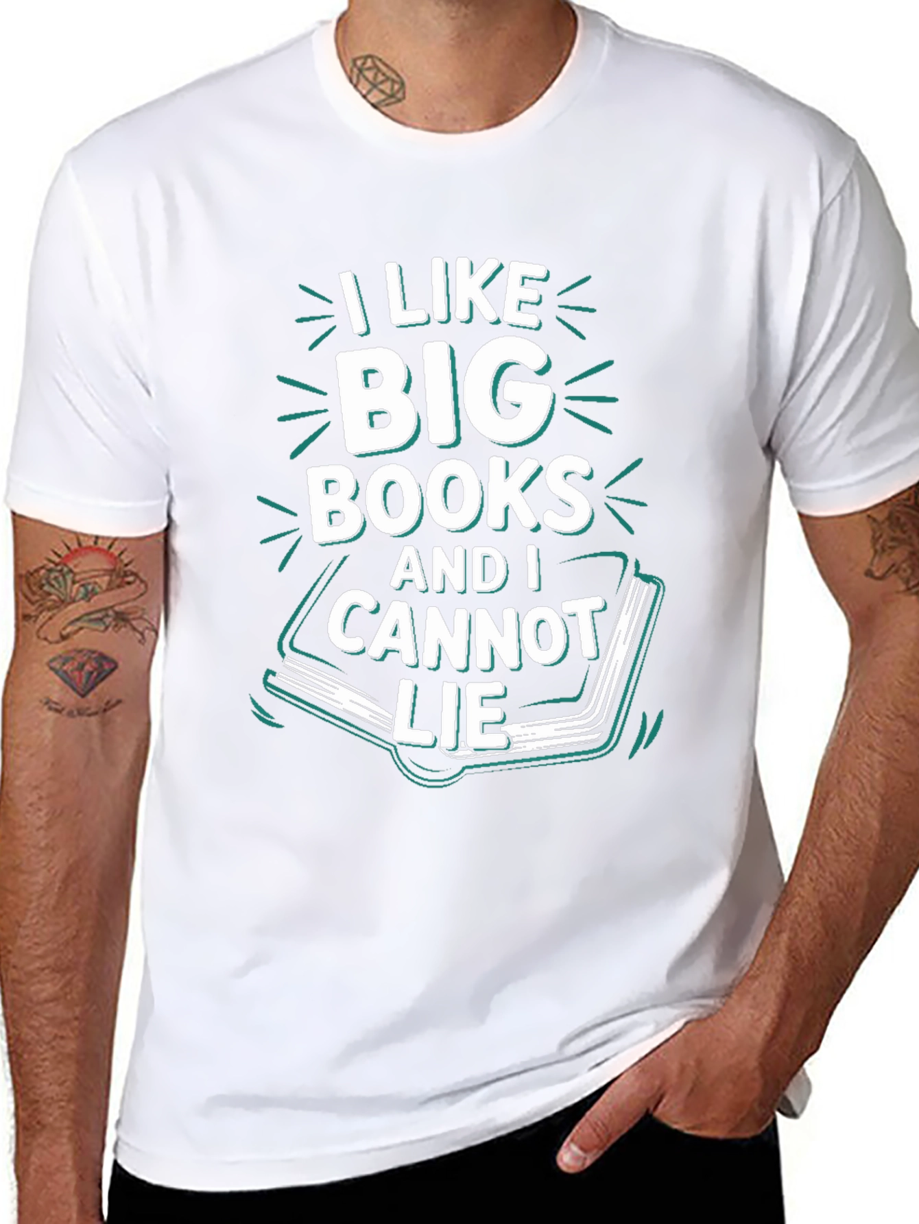 I Like Big Books T-Shirt