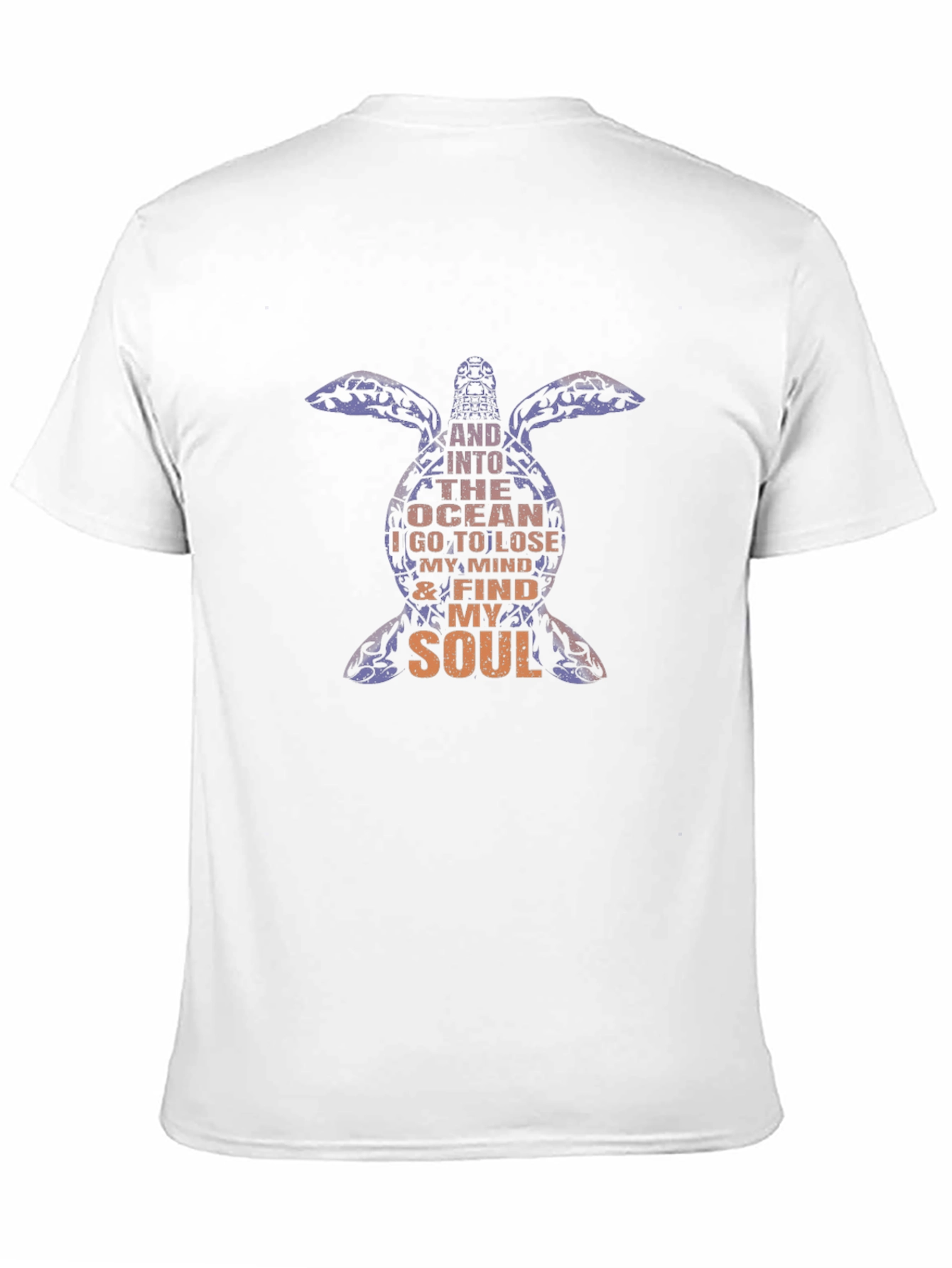 Ocean Soul Black Graphic Tee