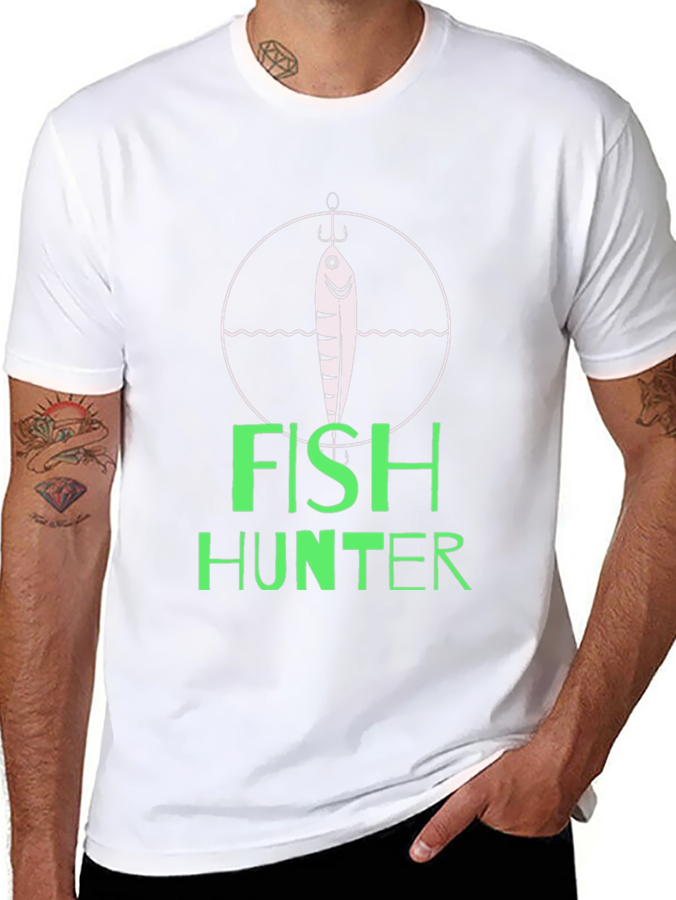 Fish Hunter Graphic Tee