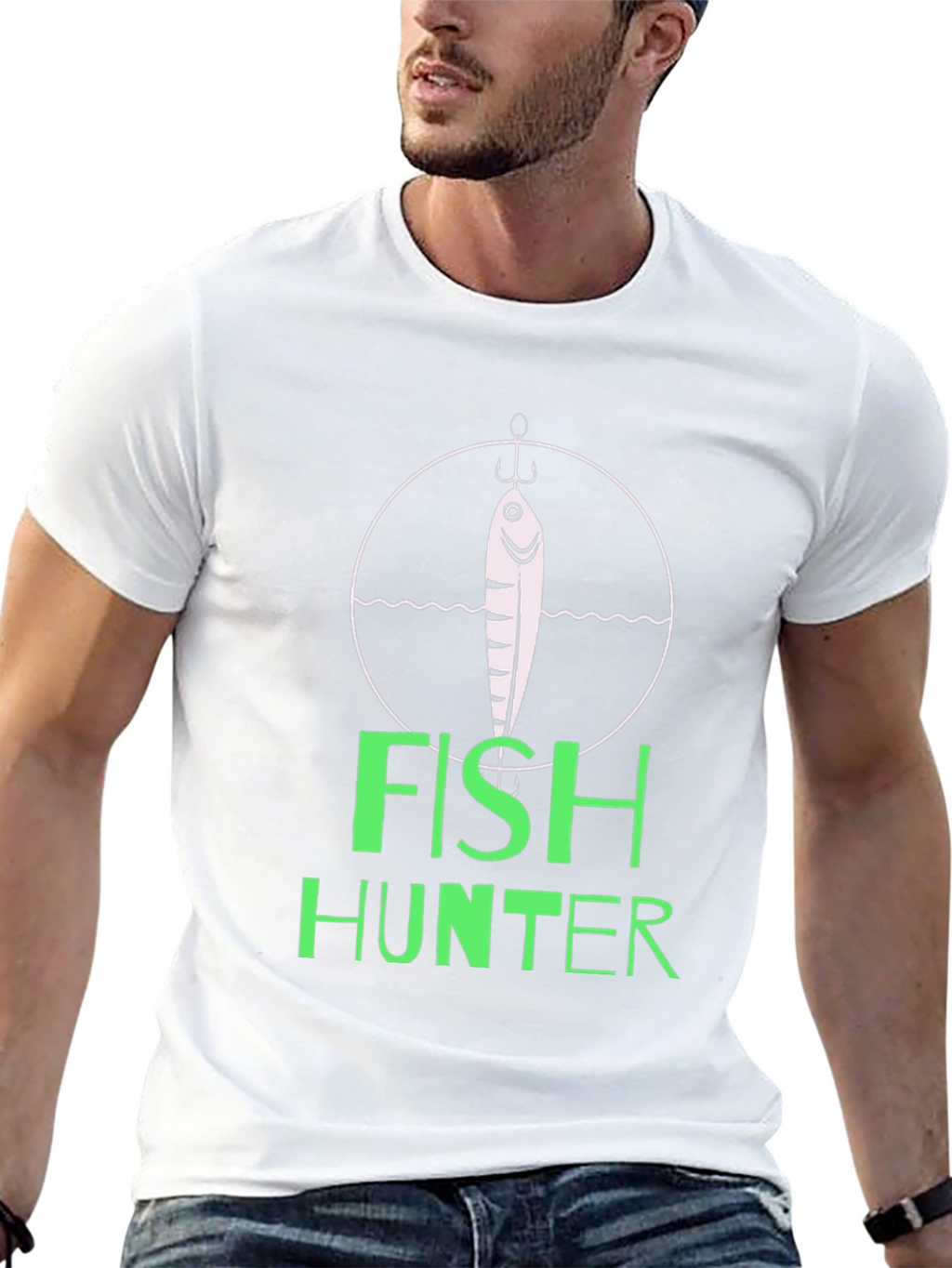 Fish Hunter Graphic Tee