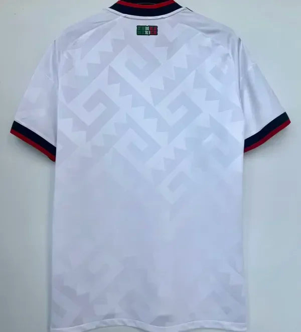 2026/27 Mexico 1:1 Quality Away White Fans Soccer Jersey Detail 3