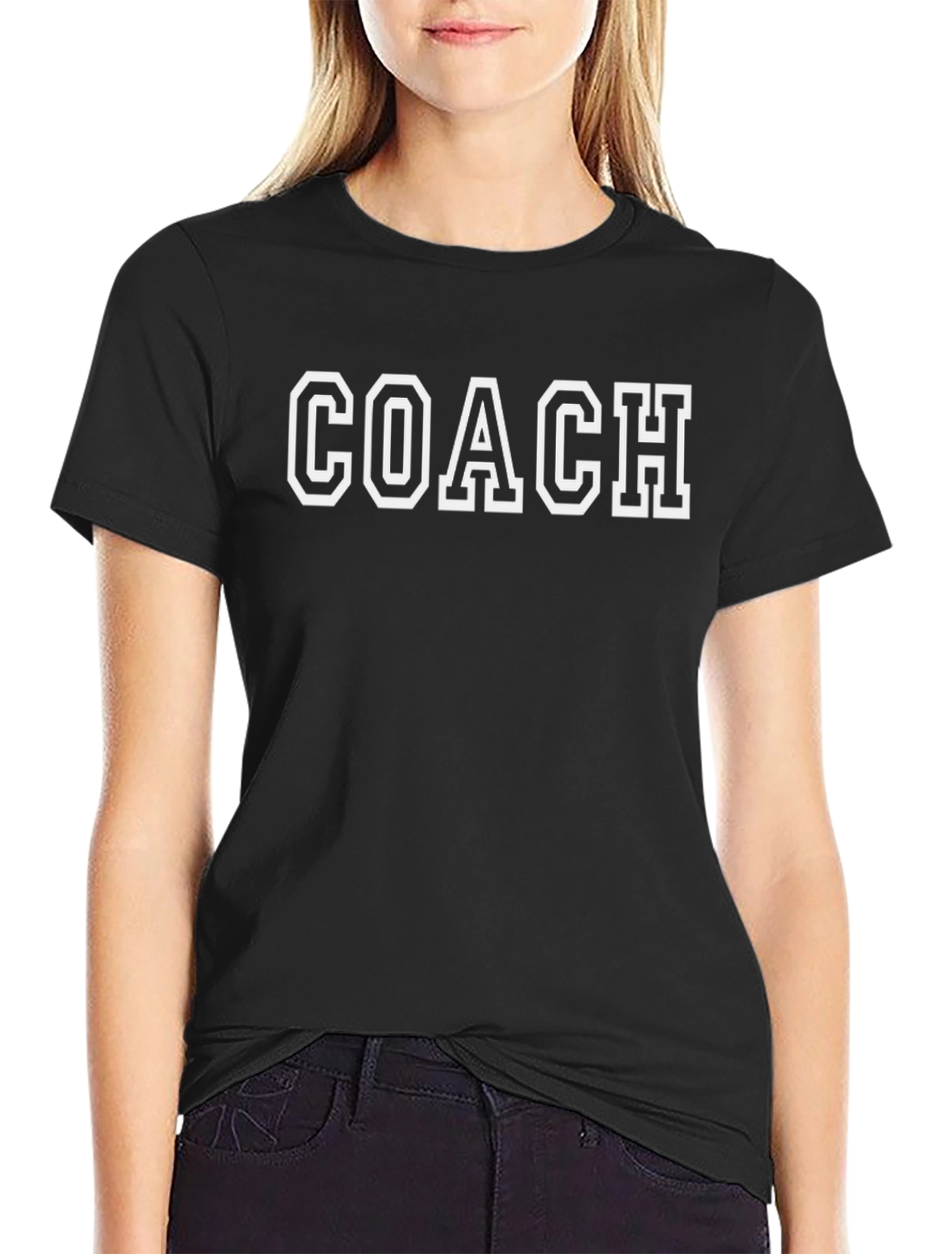 Coach Graphic T-Shirt - Black
