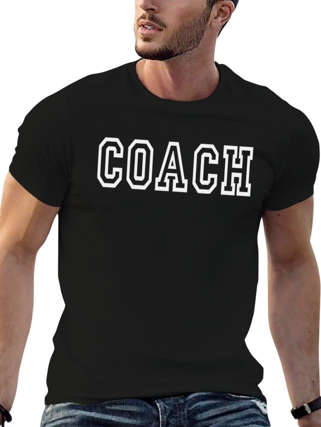 Coach Graphic T-Shirt - Black
