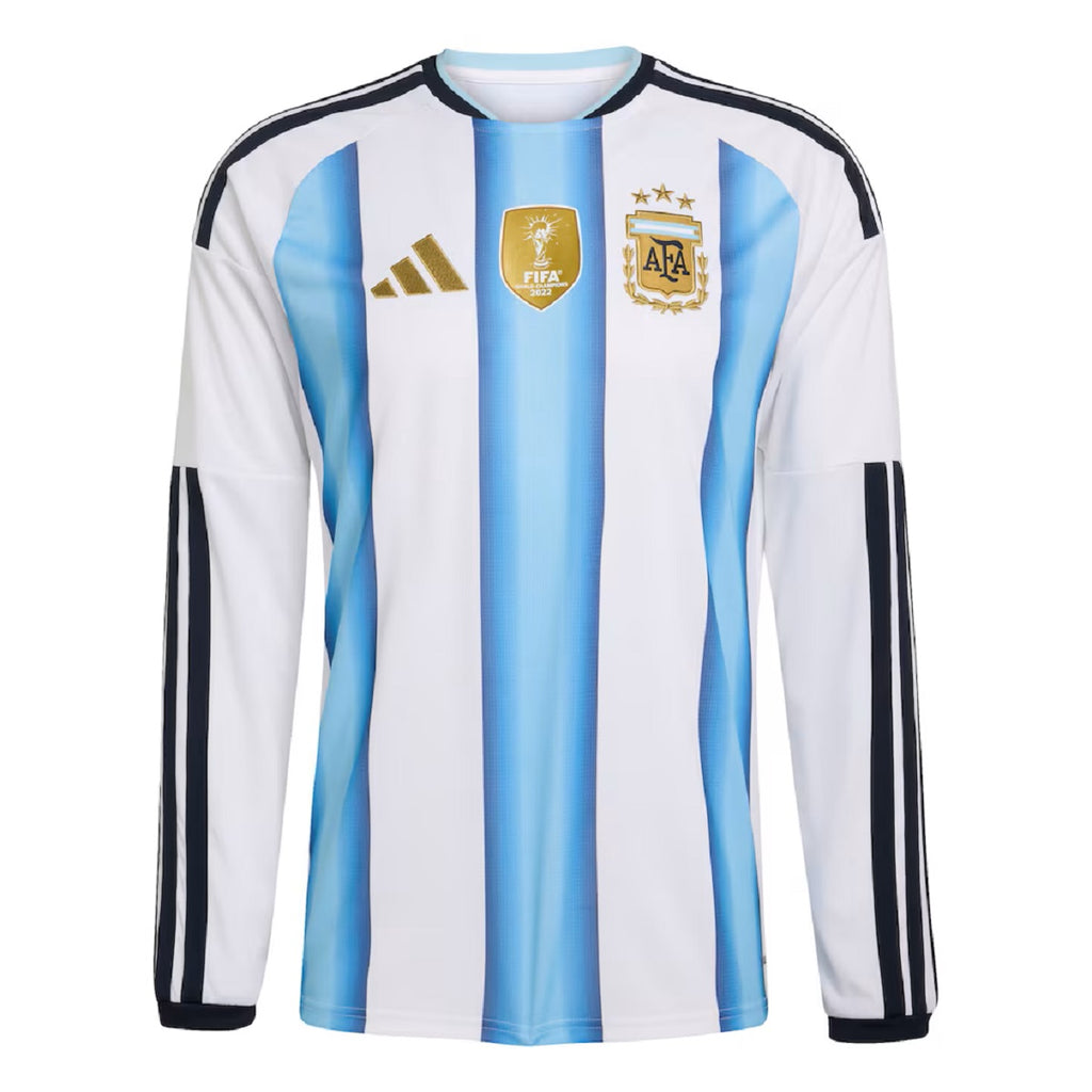 Messi #10 Argentina Home Long Sleeve Jersey World Cup 2026 Image 3