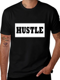 Hustle Graphic Print Mens T-Shirt