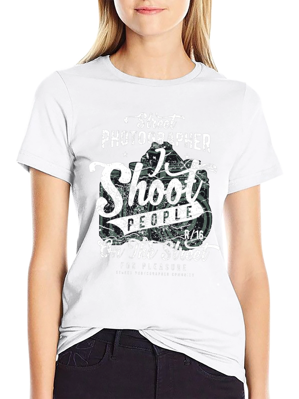 Street Photographer T-Shirt - Shoot People for Pleasure!
