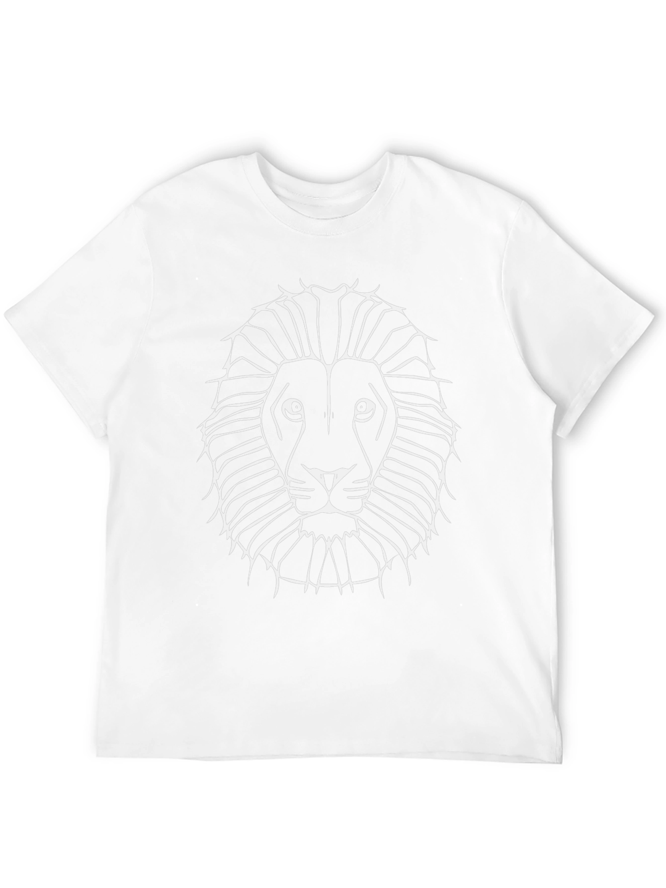 Lion Graphic Print T-Shirt