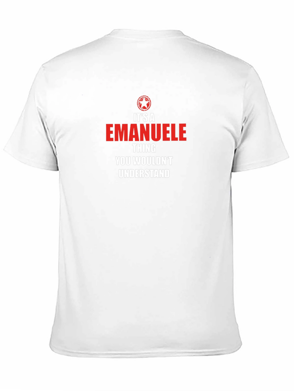 Emanuele Thing T-Shirt - Unique Personalized Gift