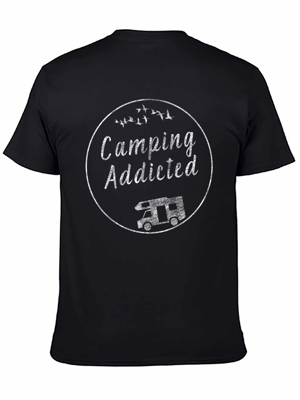 Camping Addicted T-Shirt - Unisex RV Camper Tee