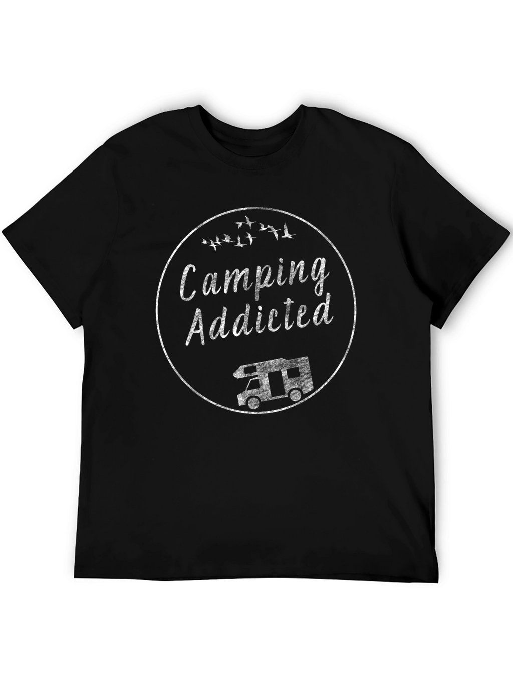 Camping Addicted T-Shirt - Unisex RV Camper Tee