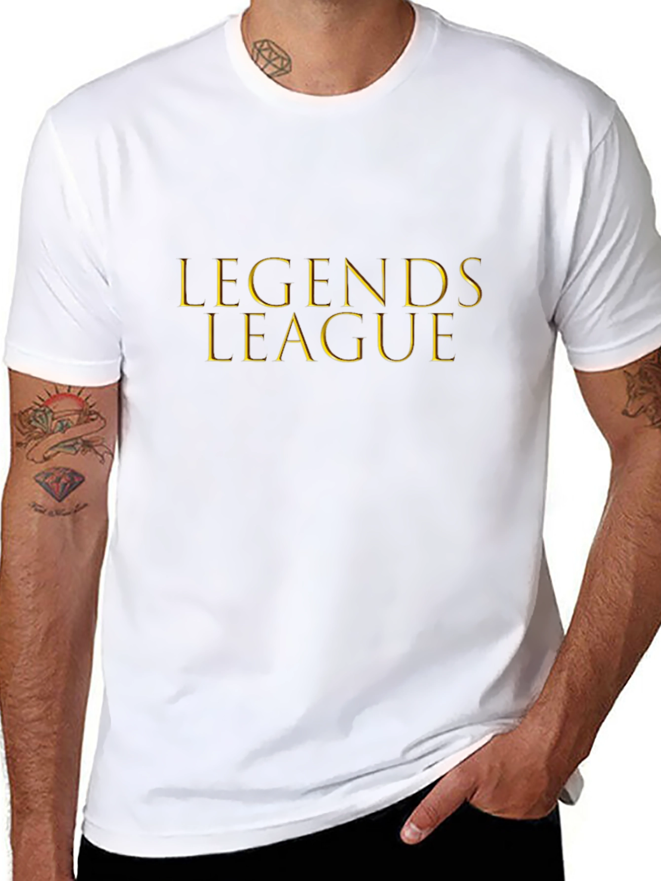 Legends League Black T-Shirt