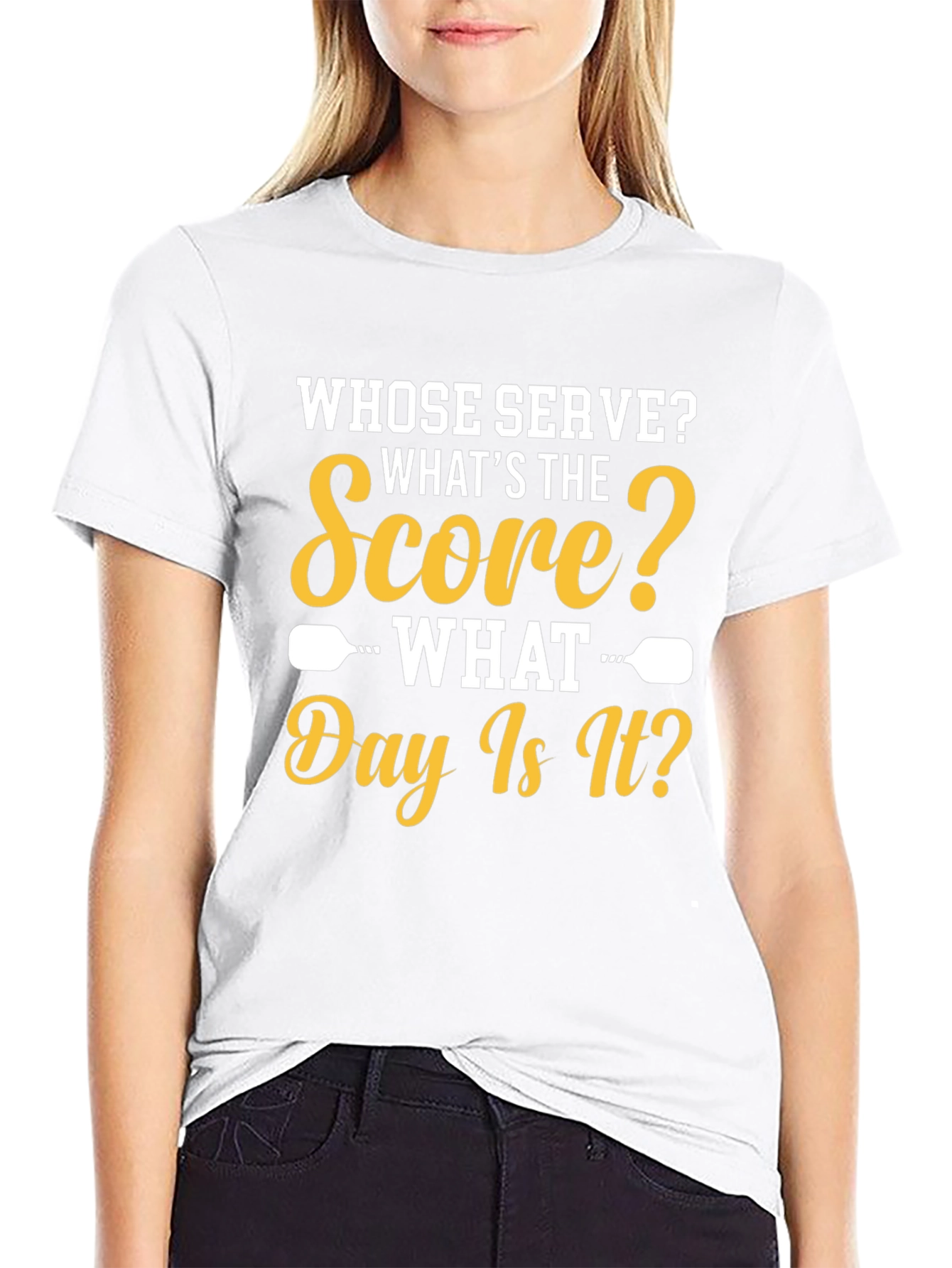Whose Serve? Pickleball T-Shirt
