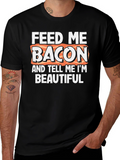 Feed Me Bacon Graphic Tee