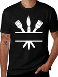 Painters Brush T-Shirt - Creative Design