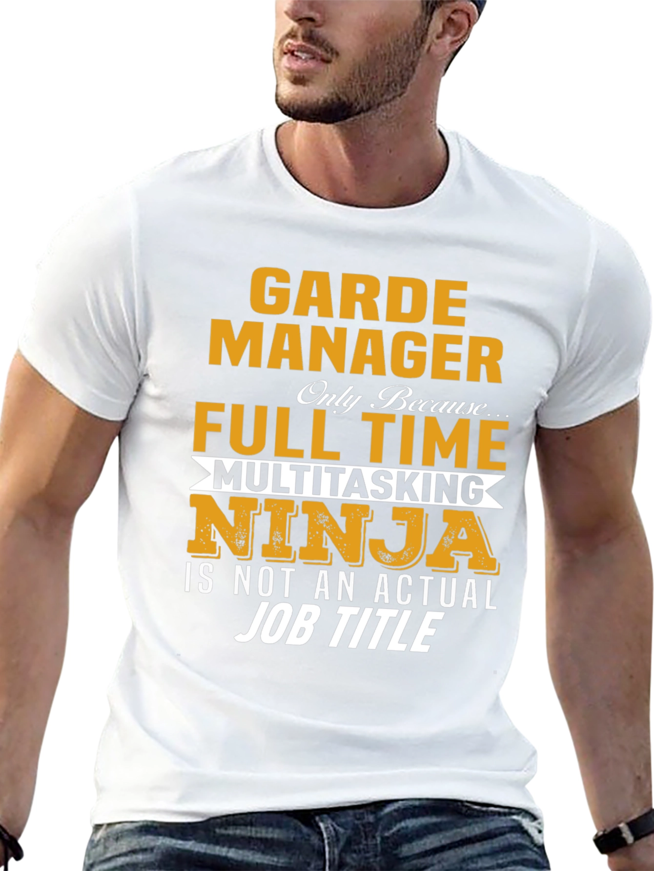 Garde Manager Multitasking Ninja Job T-Shirt