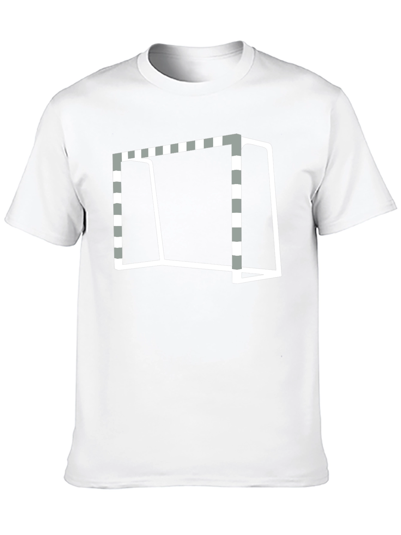 Goal Graphic Tee - Black Cotton Blend T-Shirt