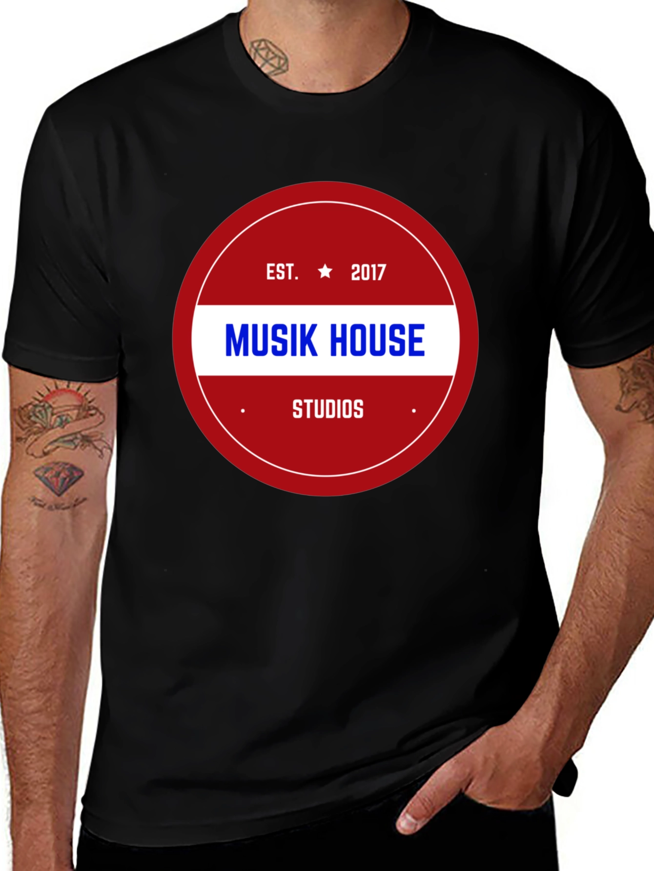 Musik House Studios Est. 2017 Graphic Tee