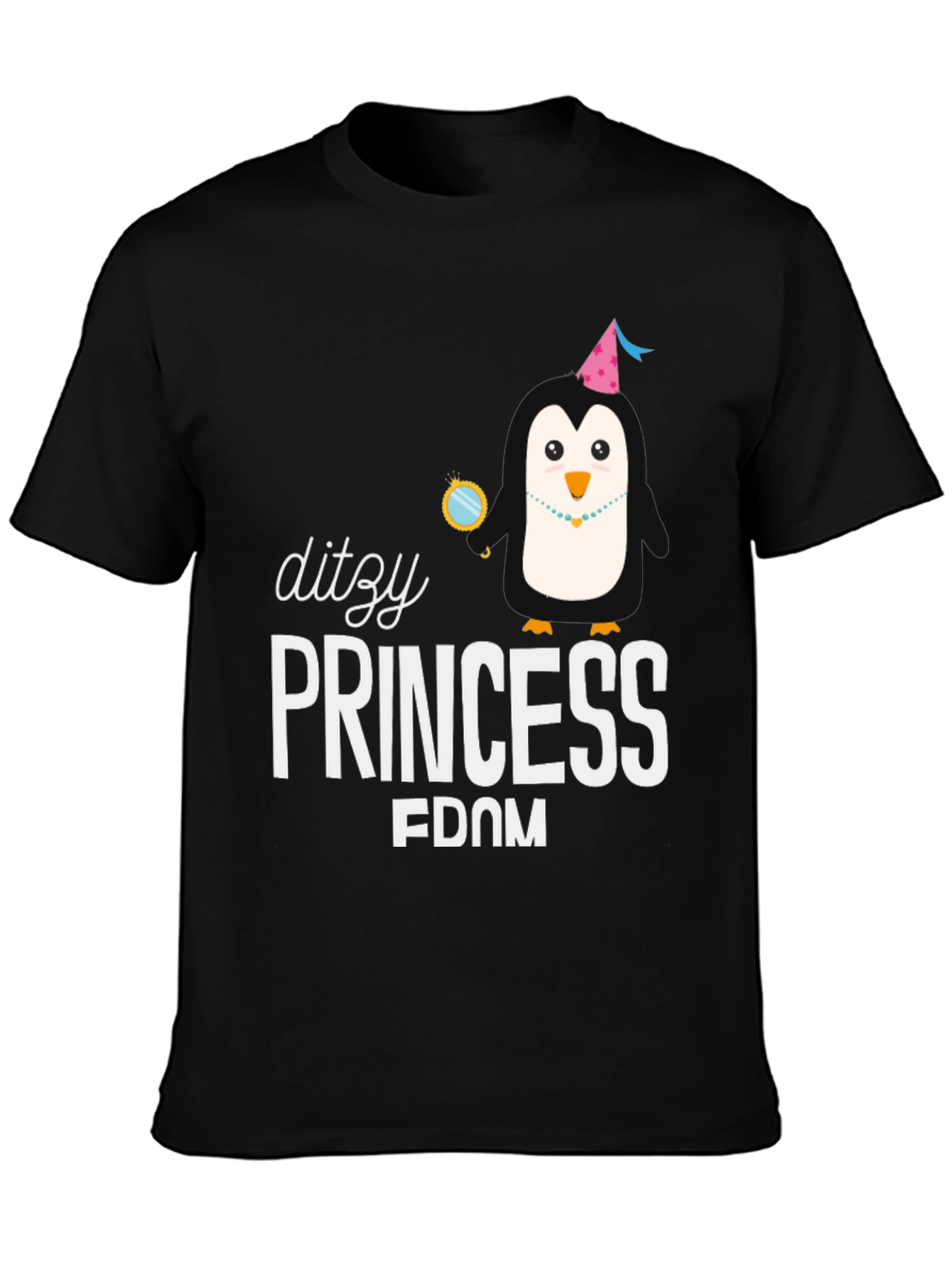Dizzy Princess Penguin T-Shirt