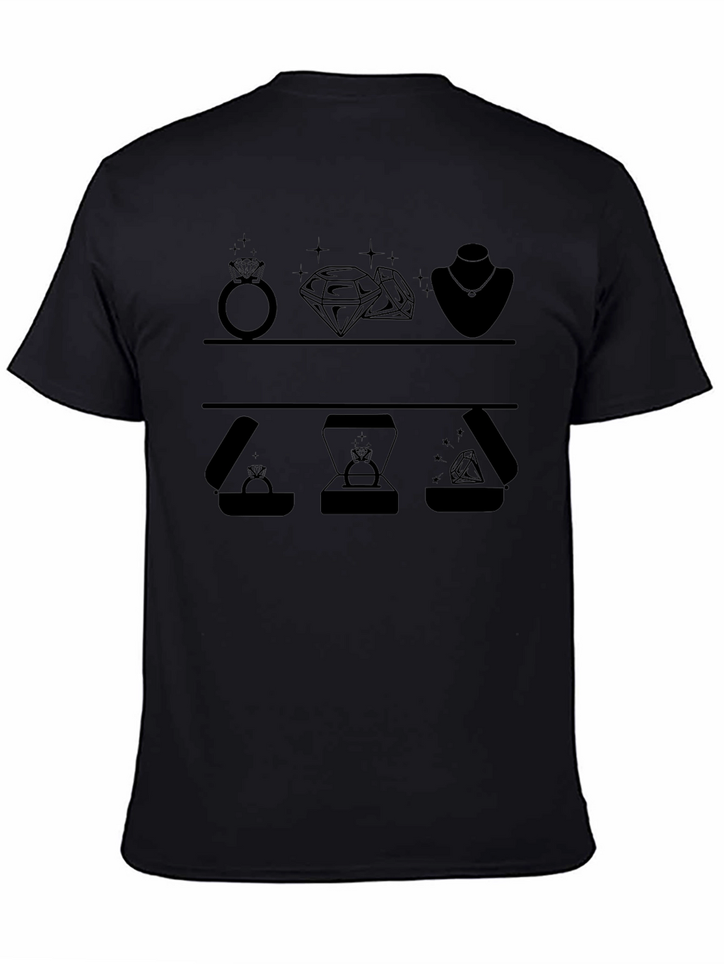 Sparkling Jewels Tee - Elegant & Stylish!