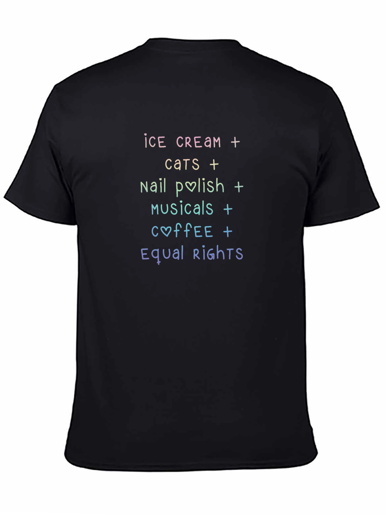 Ice Cream Cats Nail Polish Equality T-Shirt
