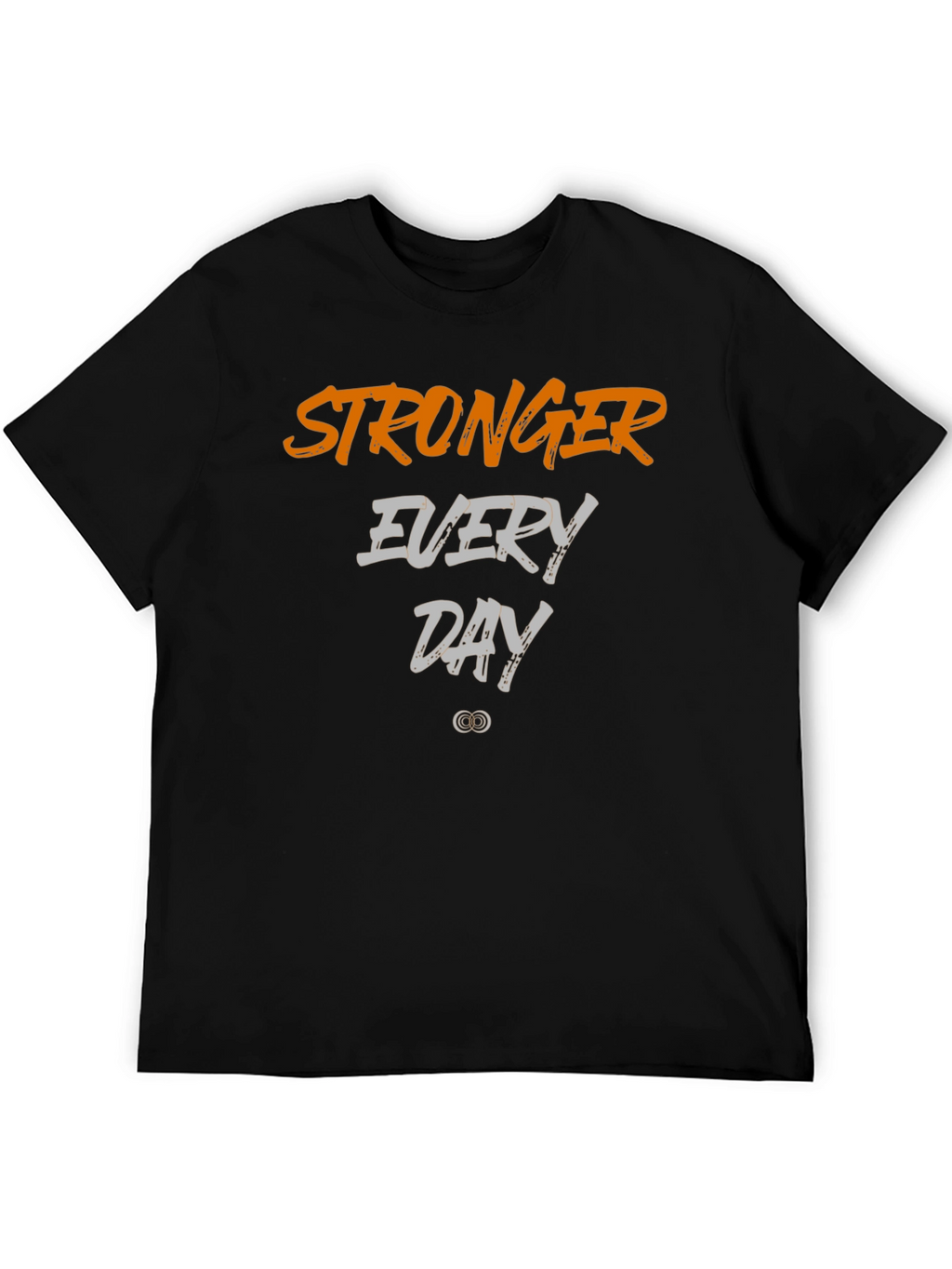 Stronger Every Day Graphic Tee - Black