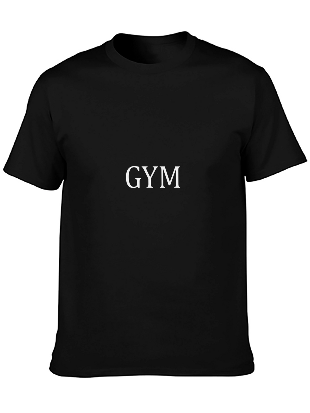 GYM Black T-Shirt - Fitness Apparel