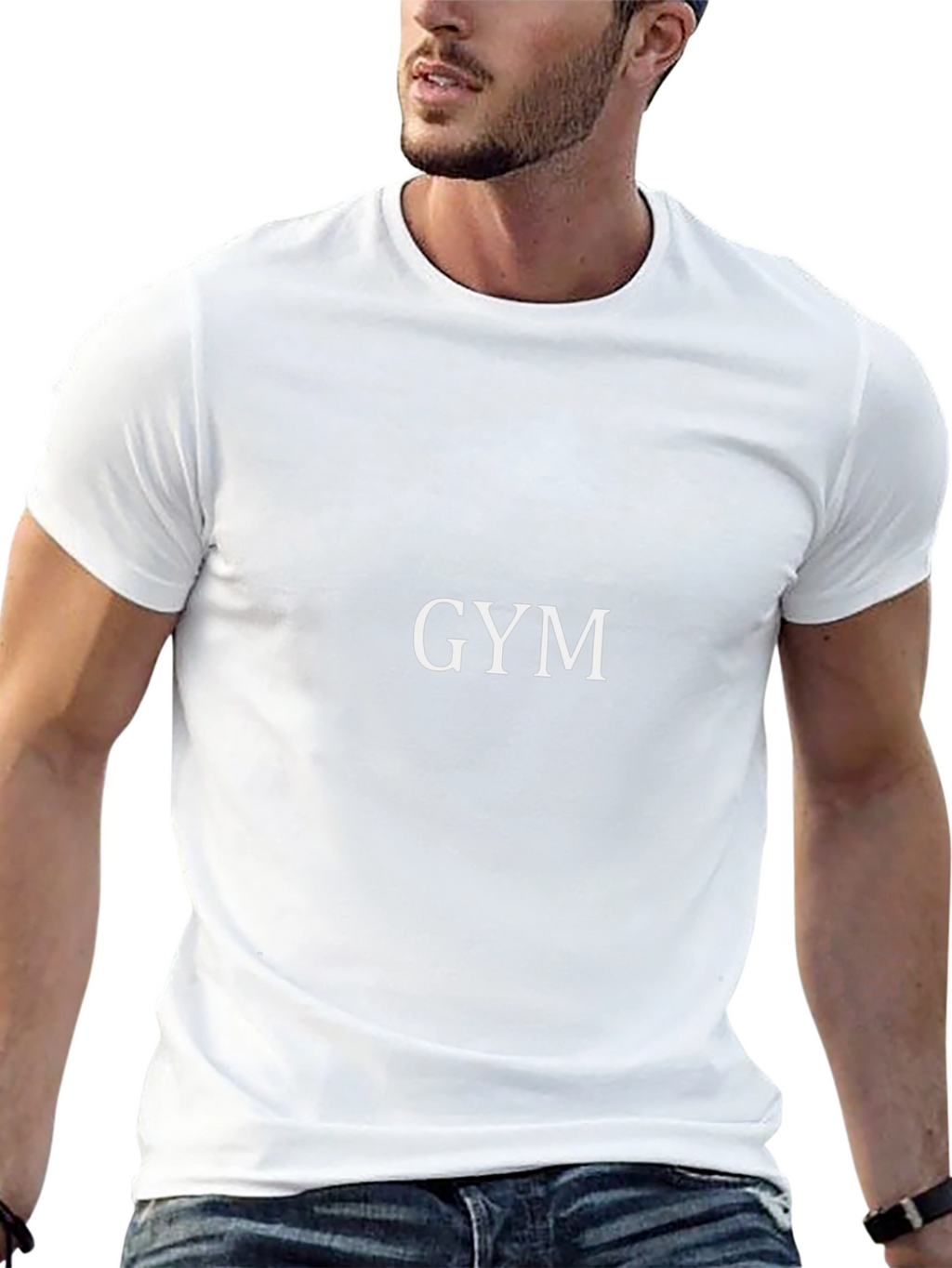 GYM Black T-Shirt - Fitness Apparel