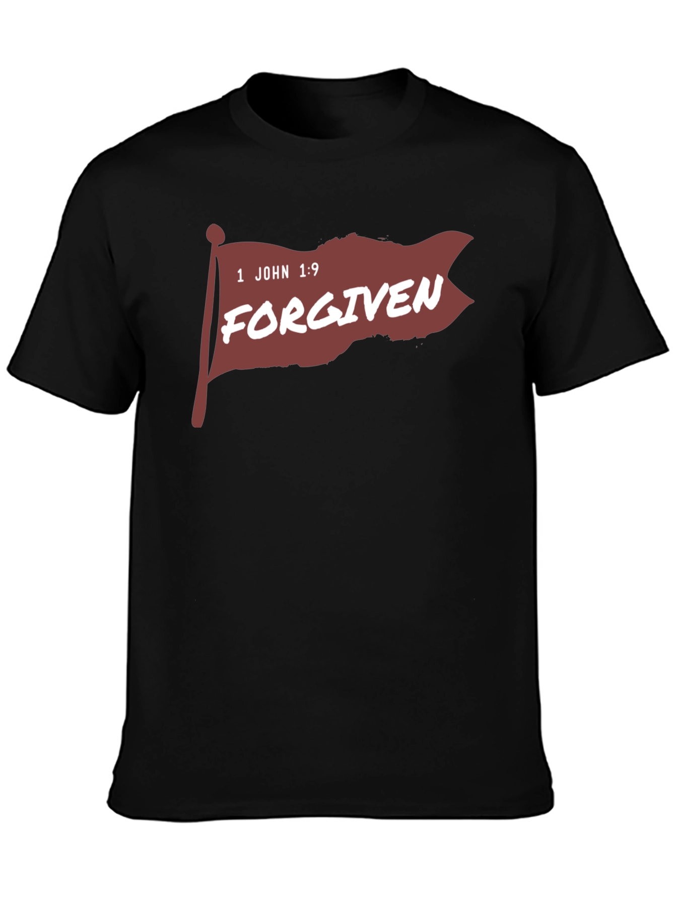 Forgiven Graphic T-Shirt - 1 John 1:9