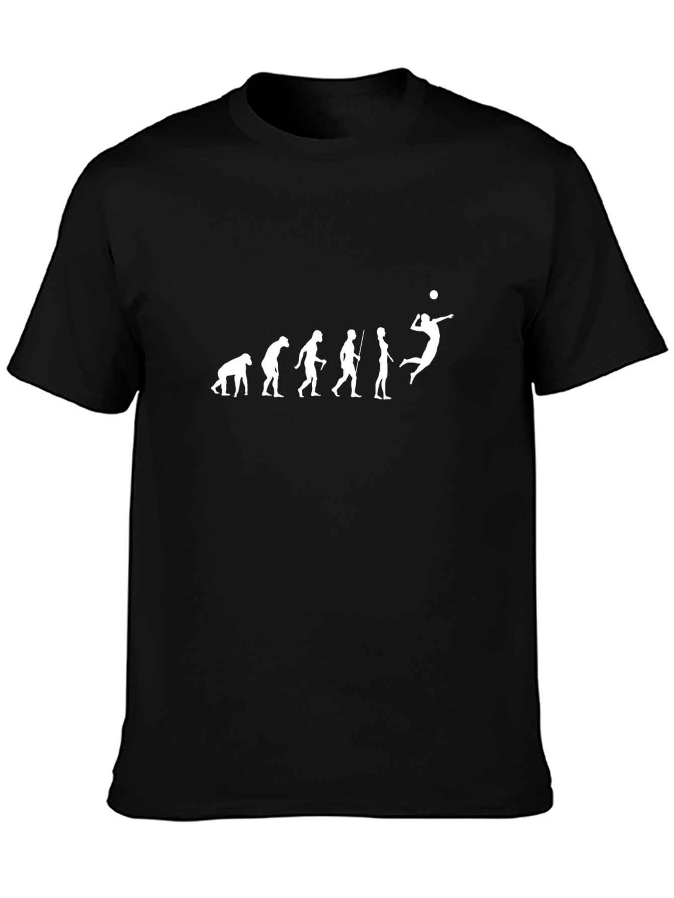 Volleyball Evolution Graphic T-Shirt