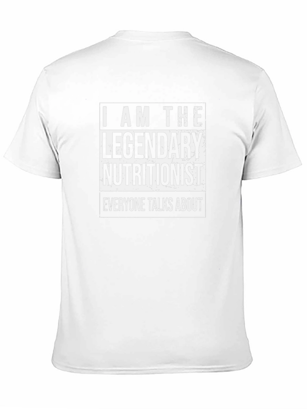 Legendary Nutritionist Black T-Shirt