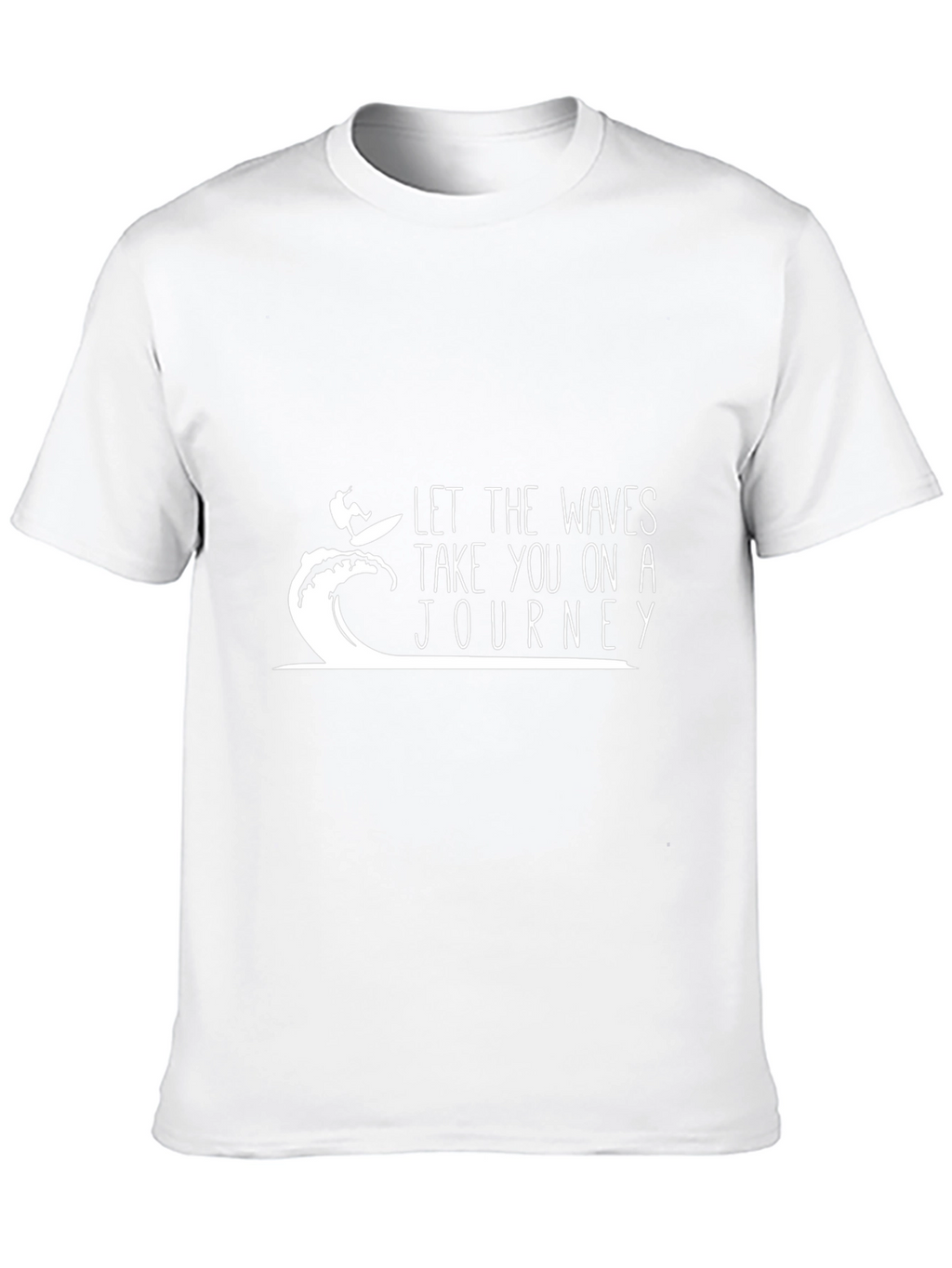 Surfer Wave Journey Graphic T-Shirt