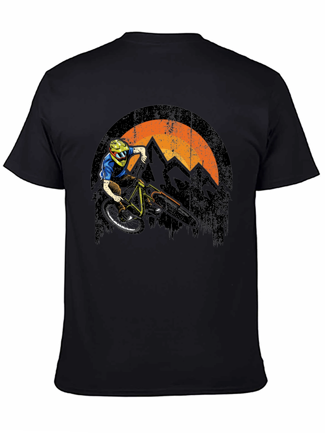 Mountain Bike Graphic Tee - Adventure Ready!