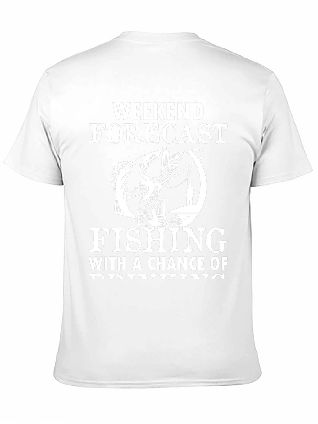 Fishing Forecast Graphic T-Shirt