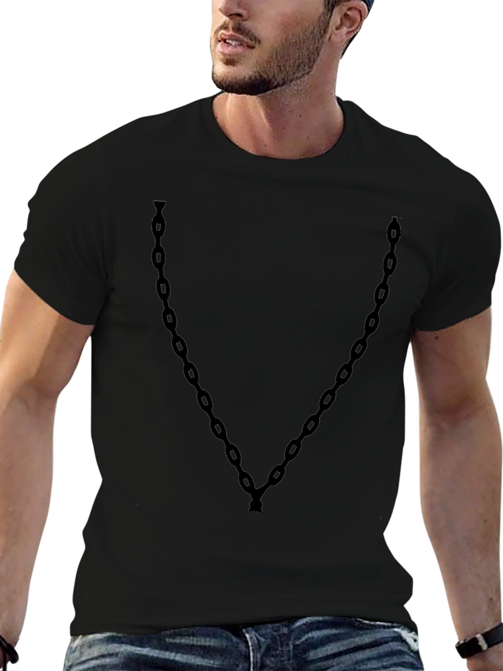 Chain Graphic Tee - Mens Short Sleeve