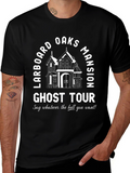 Larboard Oaks Mansion Ghost Tour Graphic Tee
