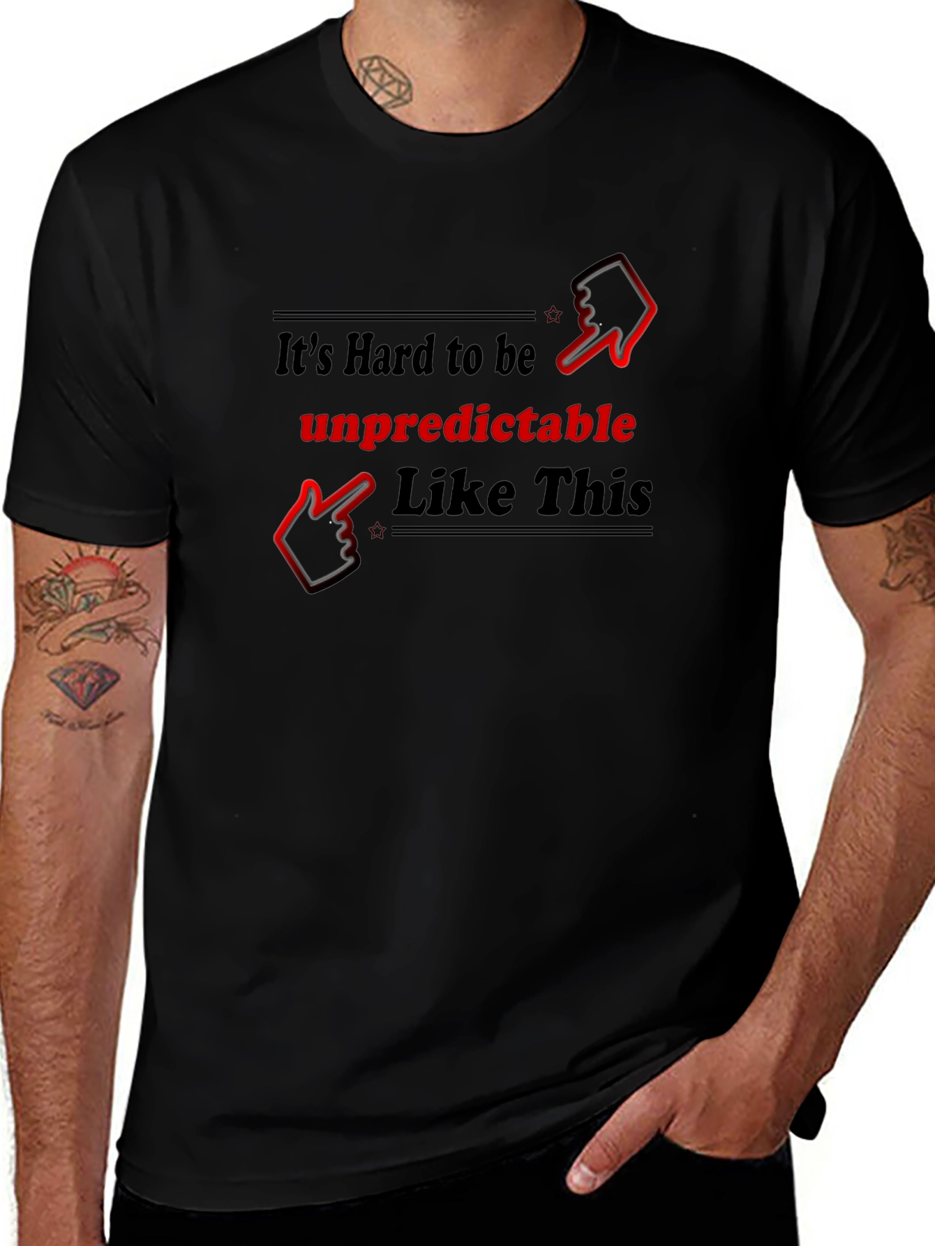 Unpredictable Like This Graphic T-Shirt