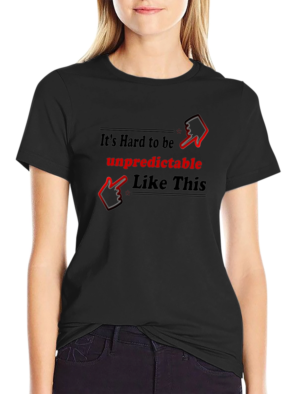 Unpredictable Like This Graphic T-Shirt