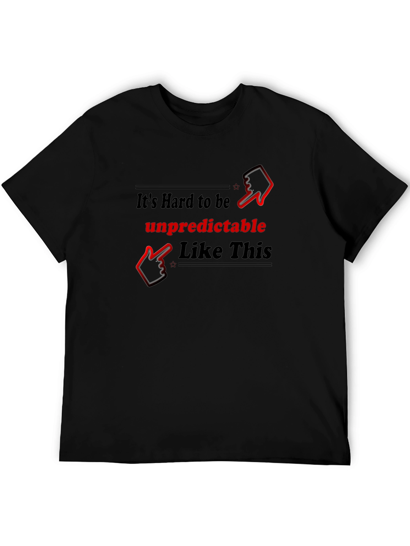 Unpredictable Like This Graphic T-Shirt
