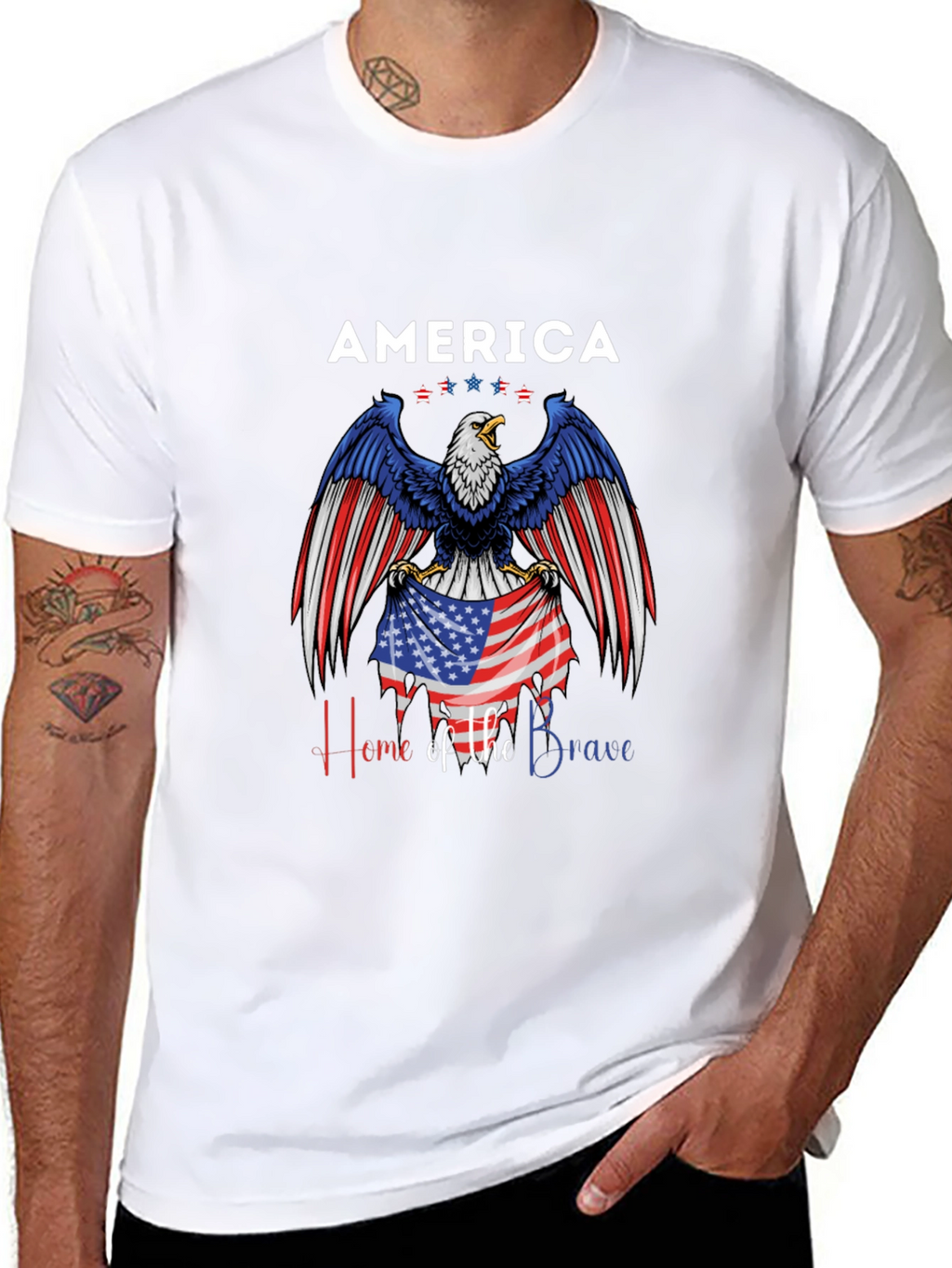 America Eagle Patriotic T-Shirt