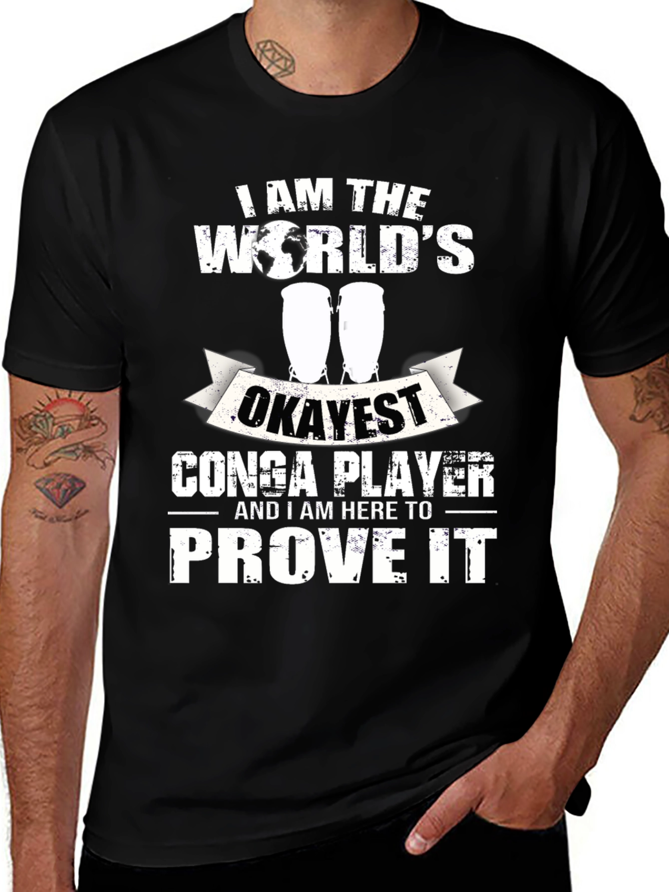 Okayest Conga Player T-Shirt