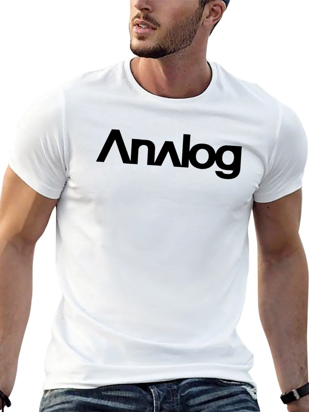 Analog Graphic Tee - Classic Black T-Shirt