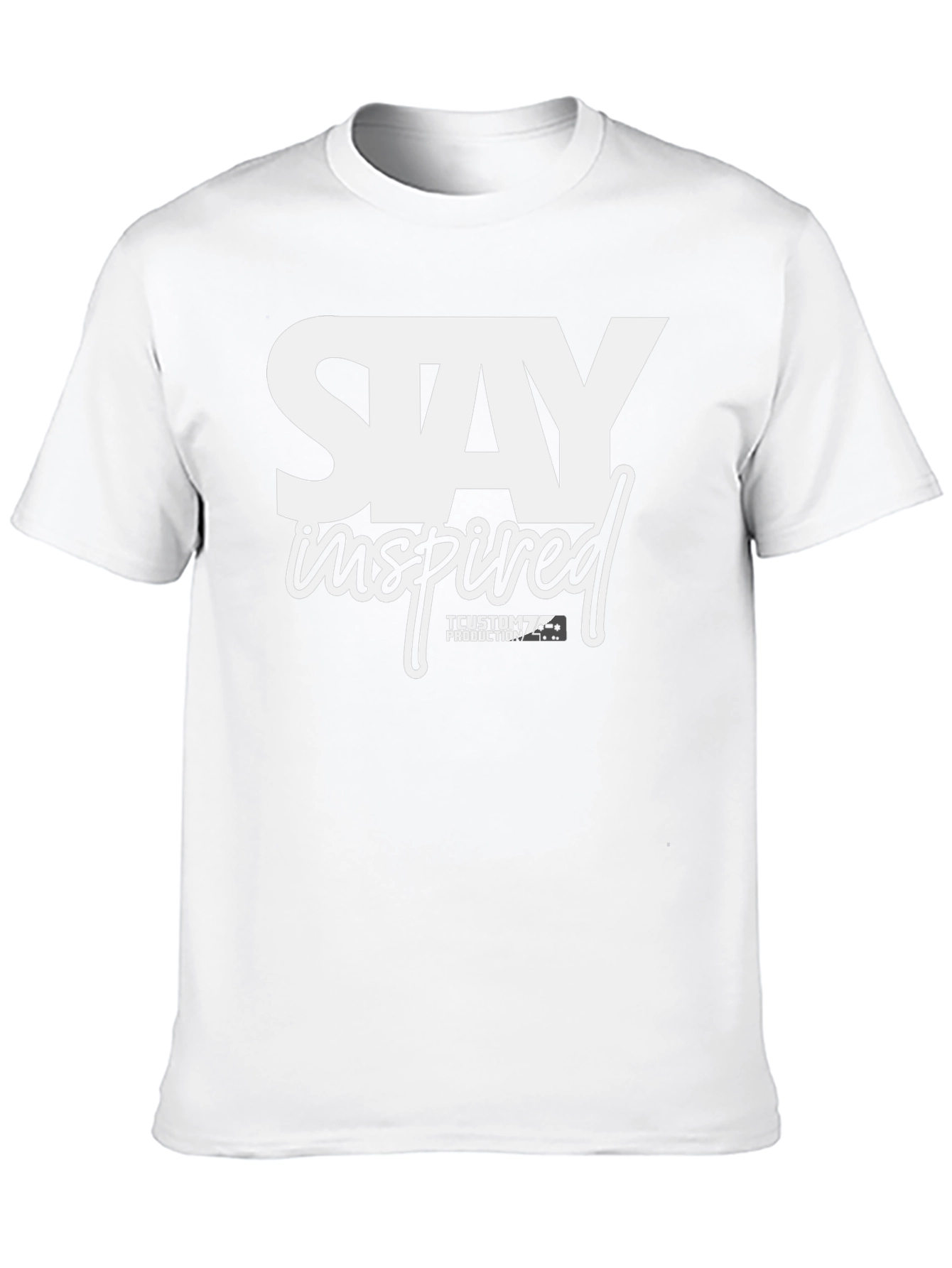 Stay Inspired Graphic T-Shirt - Black