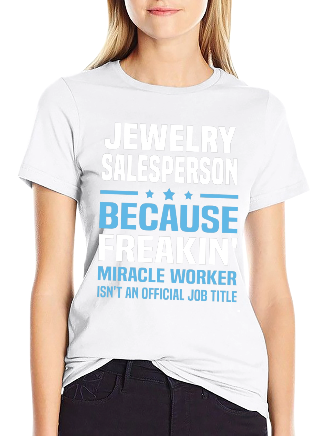 Jewelry Salesperson Funny Job Title T-Shirt