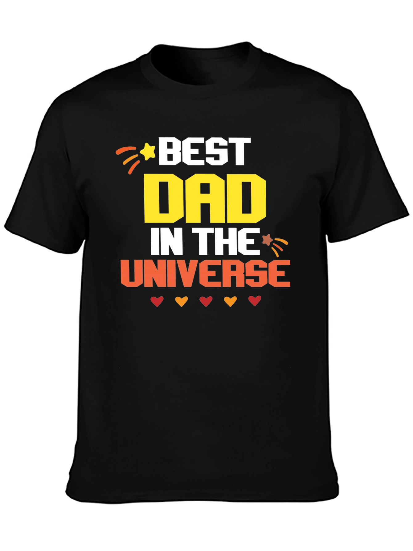 Best Dad in the Universe Graphic T-Shirt