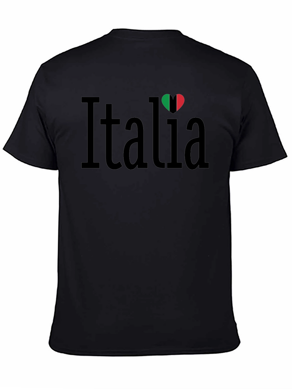 Italia Heart Flag T-Shirt