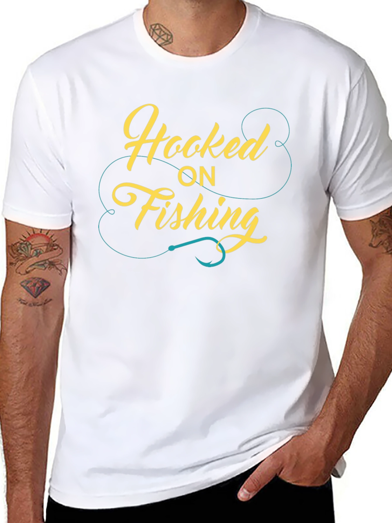 Hooked On Fishing T-Shirt