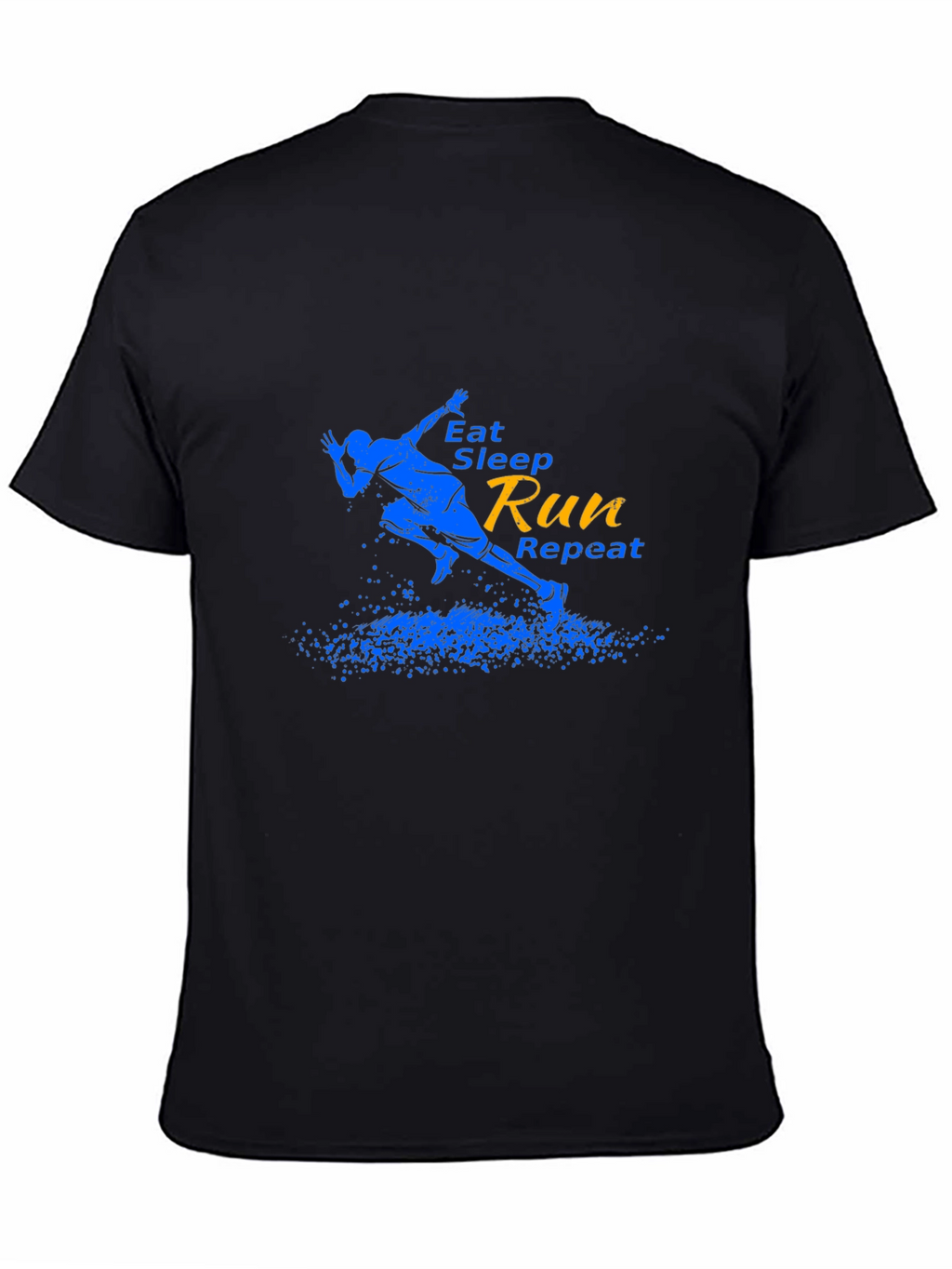 Eat Sleep Run Repeat Graphic T-Shirt