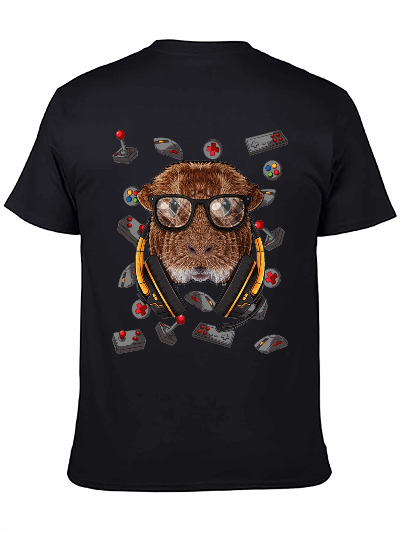 Gamer Otter T-Shirt - Geeky Animal Tee