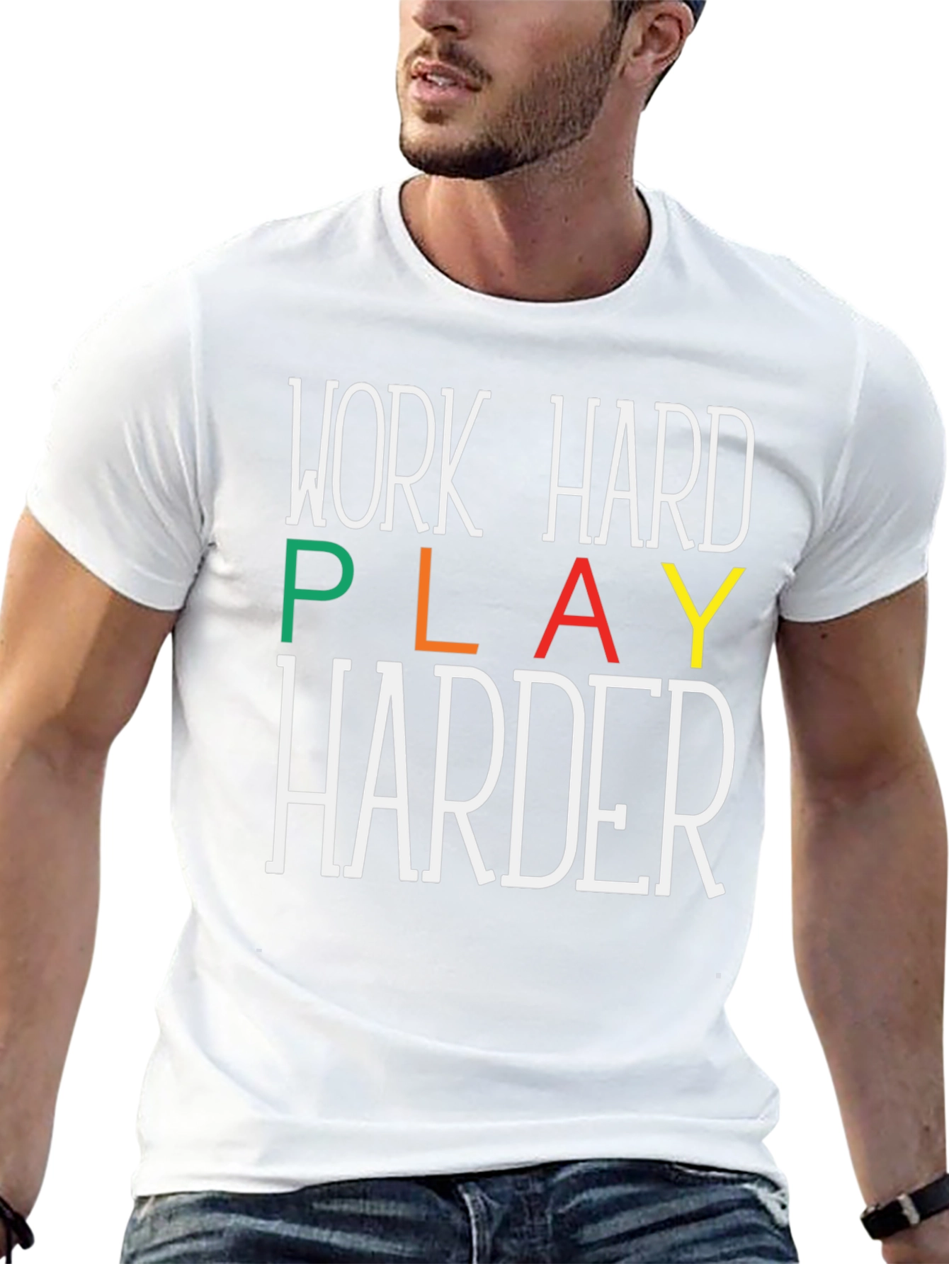 Work Hard Play Harder Graphic Tee